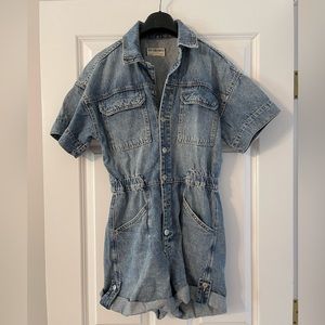 We The Free Denim Romper XS
